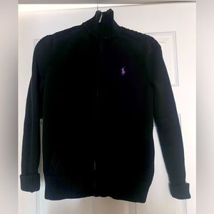 Ralph Lauren Sport cotton zip up cardigan